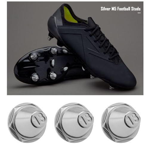 SG Store Juego de 12 tacos de repuesto para zapatos de fútbol compatibles con Nike compatibles con Puma compatibles con New Balance de aleación de aluminio Juego B