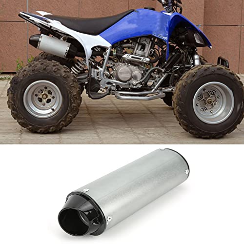 Silenciador de tubo de escape de 1.3 in, punta de escape de motocicleta, silenciador de escape de 32 mm, apto para motocicleta de 90cc 110cc 125cc 150cc 160cc ATV Pit Bike