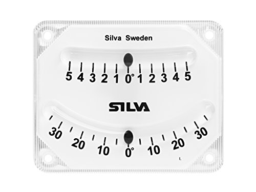 Silva Clinometer 10×80×100 mm IPX8 Clinómetro, Unisex Adulto, Transparente, Talla Única
