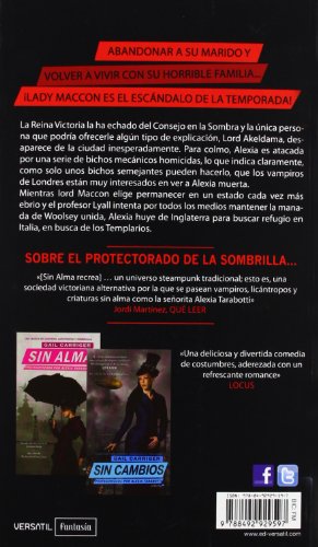 Sin Culpa: Serie El protectorado de la sombrilla 3 (FANTASIA)