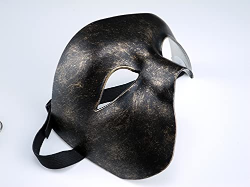 Sincerity Craft Máscaras de baile de fiesta de lujo máscaras negras y doradas