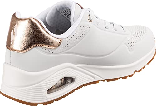 Skechers Uno- Golden Air, Zapatillas Mujer, Blanco, 40 EU