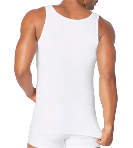 Sloggi Go Abc H Tank Top 2p, Camiseta sin Mangas para Hombre, Blanco (White), S
