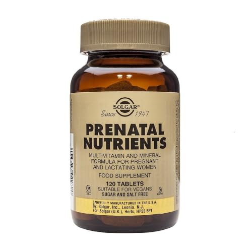 Solgar | Nutrientes Prenatales | 120 comprimidos