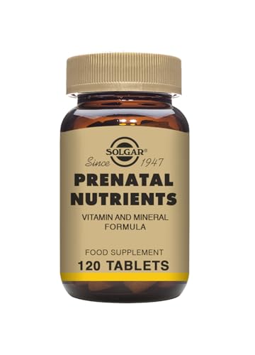 Solgar | Nutrientes Prenatales | 120 comprimidos