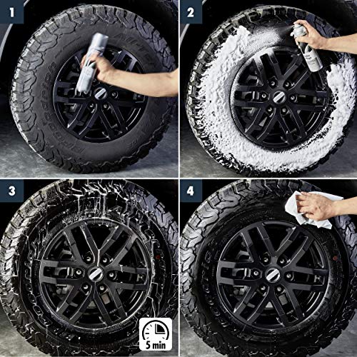 SONAX Producto para el cuidado de neumáticos (400 ml) limpia neumáticos | N.° 04353000-544