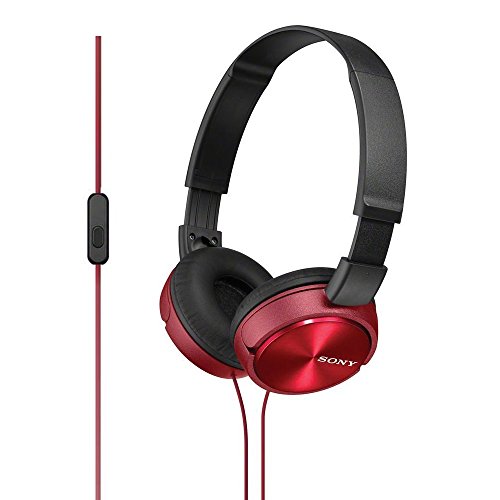 Sony Auriculares plegables MDR-ZX310 - Rojo metálico
