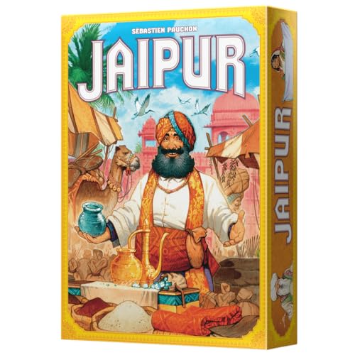 Space Cowboys | Jaipur | Juego de Cartas | A Partir de 10 años | para 2 Jugadores | 30 Minutos por Partida | Multilenguaje (Incluye Español)