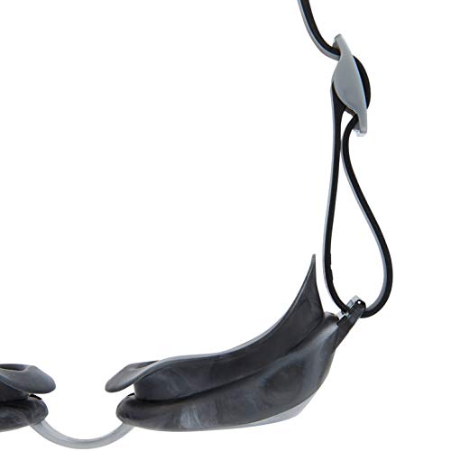 Speedo Aquapure Mirror Gafas de natación Unisex Adulto, Negraes Color Plata, Talla Única