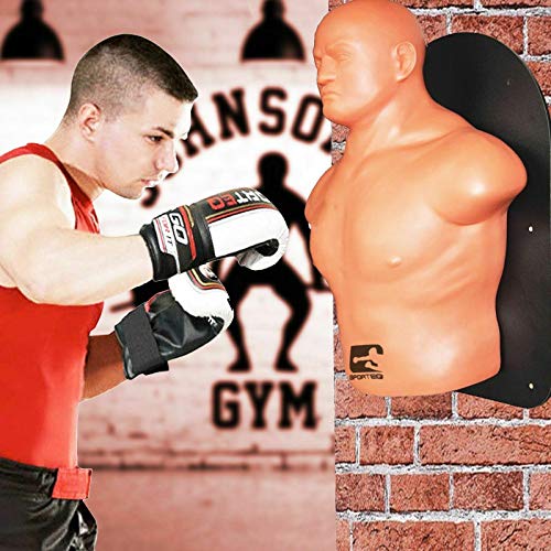 Sporteq MMA Maniquí de Bob, montado en la Pared de Boxeo formación Huelga Hombre