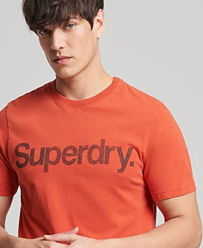 Superdry Vintage CL Classic tee MW Camiseta, Denim Co Rust, M para Hombre