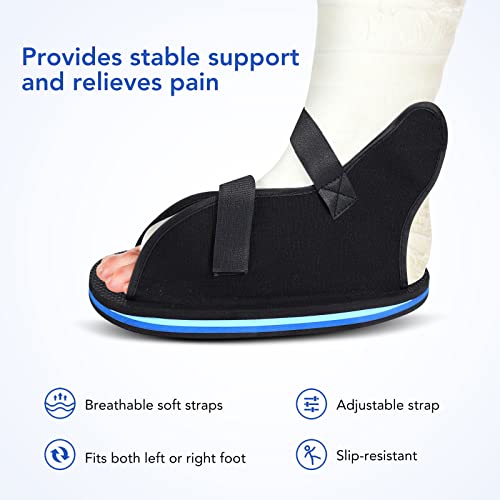 SUPVOX Calzado Ortopédico Quirúrgico para Fractura de Pie Cubierta de Calzado Rehabilitación Cirugía Dedos y Pie Talla M