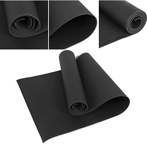 Surenhap Esterilla de yoga antideslizante de goma EVA, de 4 mm, para entrenamiento y fitness en casa