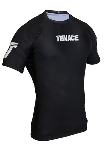 Tenace Camiseta Compresión MMA - Entrenamiento BJJ, Grappling Rashguard (M)