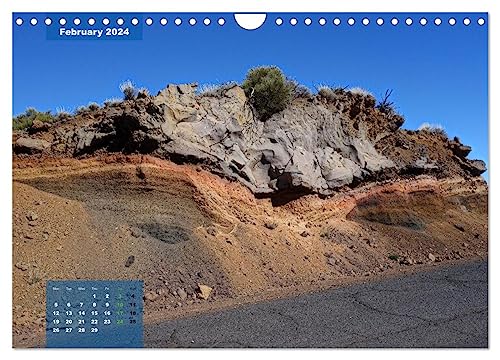 Tenerife - amazing magical (Wall Calendar 2024 DIN A4 landscape), CALVENDO 12 Month Wall Calendar: Fairytale rock formations and contrasting colors characterize the beautiful island