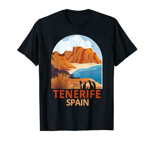 Tenerife Viajes Viajes Vacaciones Souvenir Tenerife España Camiseta