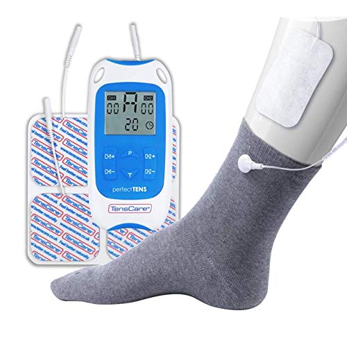 TensCare Perfect TENS - K-Perfect-Sock - Dispositivo para aliviar el dolor con calcetines conductores - Talla M