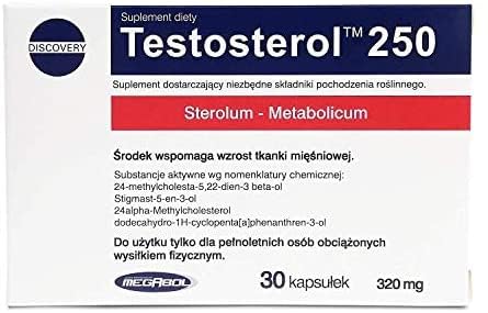 TESTOSTERONA FUERTE 250 (2 x 30 Capsulas) BOOST TESTOSTERONA