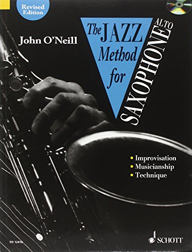 The jazz method for saxophone - alto saxophone +cd (Tutor Book & CD)