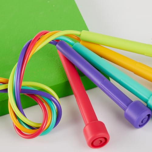 THE TWIDDLERS 5 Cuerda de Saltar para Niños - Ajustable Colorida Skipping Rope