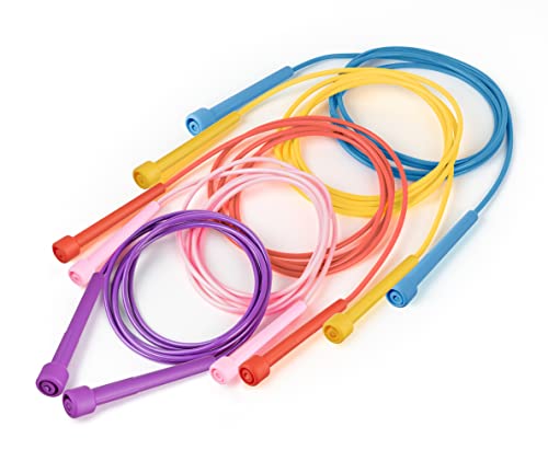 THE TWIDDLERS 5 Cuerda de Saltar para Niños - Ajustable Colorida Skipping Rope