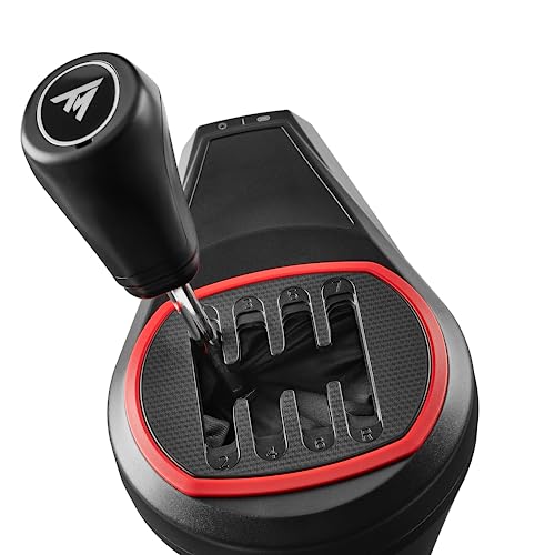 Thrustmaster TH8S Shifter Add-On, Cambio de Marchas de 8 Velocidades para Volante de Carreras, Compatible con PlayStation, Xbox y PC