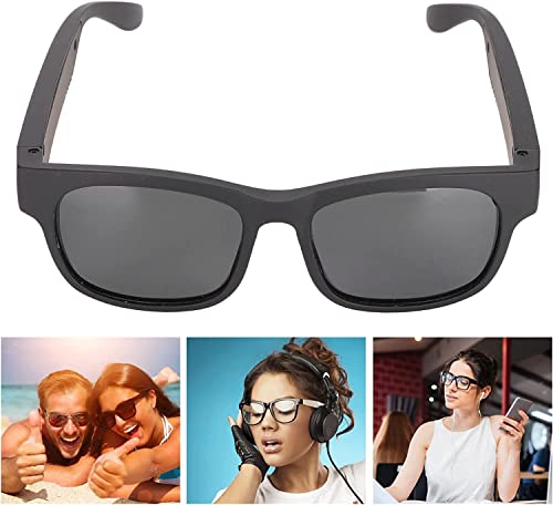 TIENDIFY Gafas de Sol con Audio Bluetooth 5.0 Música, Llamadas, Manos Libres, Gafas Compatibles con Teléfonos Inteligentes para Ciclismo, Conducción
