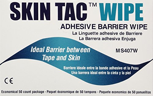 Toallitas de barrera adhesiva de SPIN-TAC MS 407W, 50 piezas