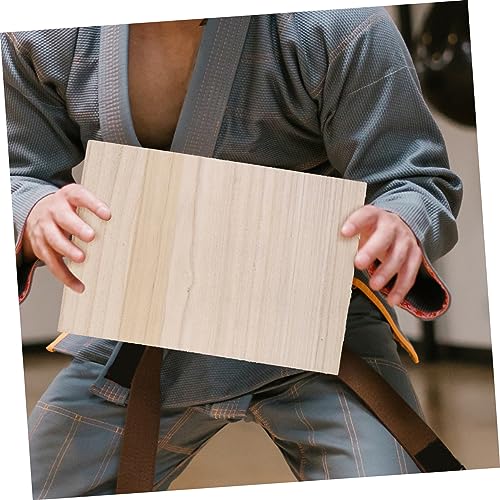 Toddmomy Tabla de cortar para karate, 10 unidades, tabla de cortar diaria, tabla de ejercicios de taekwondo, tabla de madera dura, práctica tabla de perforación, tabla de ejercicios para taekwondo