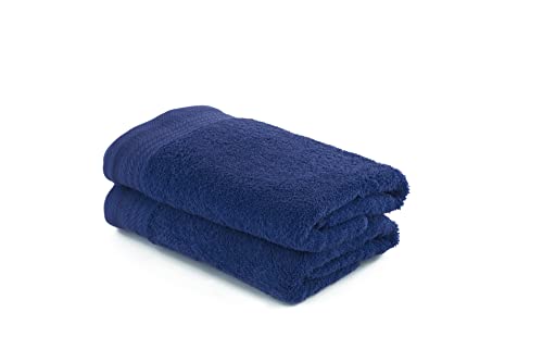 Top Towel - Juego de 2 Toallas de Manos - Toallas baño - 100% Algodón Peinado - 600g/m2 - Medida 100x50cms