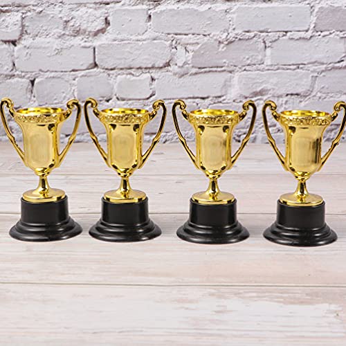 TOYANDONA 30 Unidades de Premios de Competición de Trofeo Dorado Trofeos Número 1 Premios de La Copa de Trofeo Juego de Partido Premio de Carnaval Favores de La Fiesta