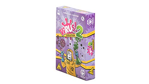 Tranjis Games - VIRUS! 2 Evolution (Expansión) - Juego de cartas, 8 a 99 años (TRG-12evo)