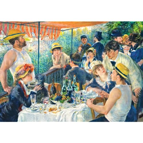 Trefl-Das Frühstück Der Ruderer, 1000 Piezas, Colección de Arte, Adultos y niños a Partir de 12 años Puzzle, Color el Almuerzo de los remeros, Auguste Renoir