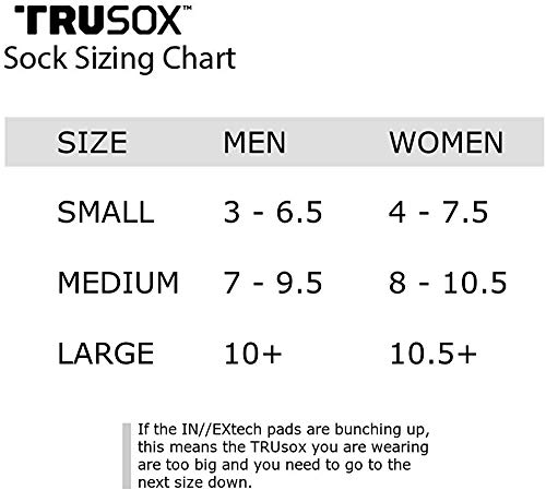 Trusox 3.0 Performance Enhancing Cushion, Calcetines, White, Talla L