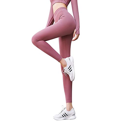 TU BANG SHOU Traje de yoga para levantamiento de cadera, pantalones de yoga (color: frijoles, tamaño: XXXL)