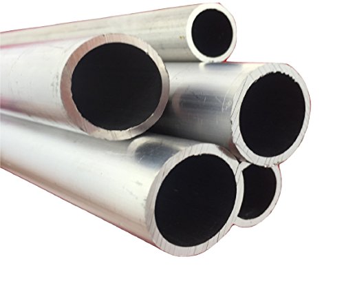 Tubo redondo de aluminio, 28 mm x 1 mm x 1000 mm, 10000