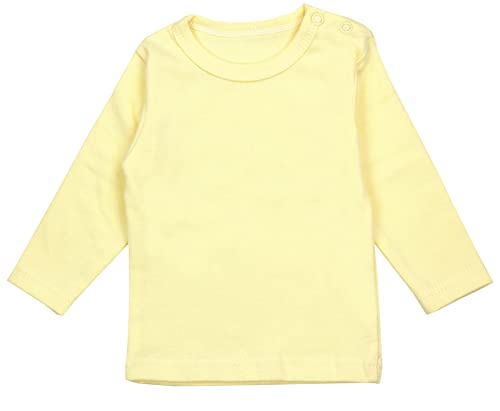 TupTam Bebé Niñas Camisa Manga Larga Paquete de 5, Mix de Colores 6, 104