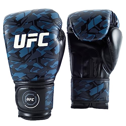 UFC Octagon Camo Guantes de boxeo, color: negro, tamaño: 8 onzas