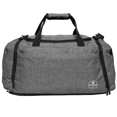 Ultimate Sportbag | Bolsa de Deporte con Compartimento para Zapatos y Compartimento húmedo con función de Mochila para Hombre y Mujer para Deporte, Entrenamiento, Gimnasio, calistenia, Viaje
