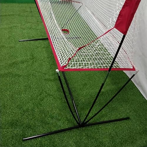Una Red Adecuada para la máquina de Tenis,Lanzador de Tenis; Apto para béisbol&sóftbol&Cricket; portátil y fácil de Desmontar; Apto para Practicar en Interiores y Exteriores