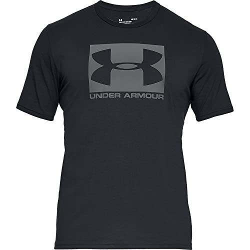 Under Armour Boxed Sportstyle SS Camiseta, Hombre, Negro, XL