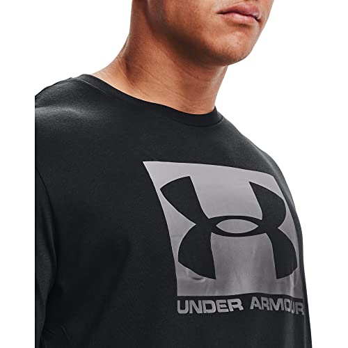 Under Armour UA Boxed Sportstyle Camiseta, Hombre, Negro (Black/Graphite), L