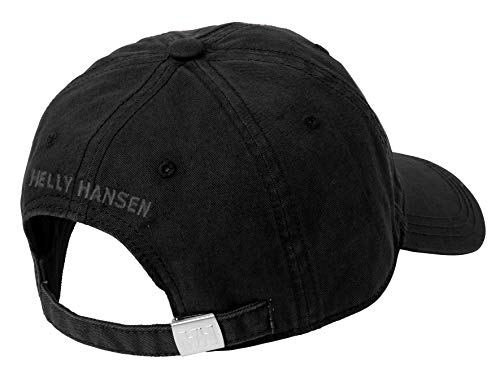 Unisex Helly Hansen Logo Cap, Negro, STD