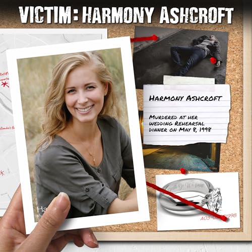 Unsolved Case Files Ashcroft, Harmony - Juego de misterio de asesinato de casos fríos, A partir de 14 años - ¿Puedes resolver el crimen? ¿Quién mató a la armonía?