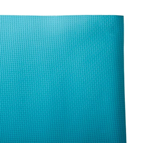 UPFIT - Alfombra de actividades Dimensiones: 180 x 60 cm. Color: Azul 2 elásticos para mantener enrollado Fácil de guardar y transportar - Espuma cuadriculada mejor agarre manos pies, (645933)