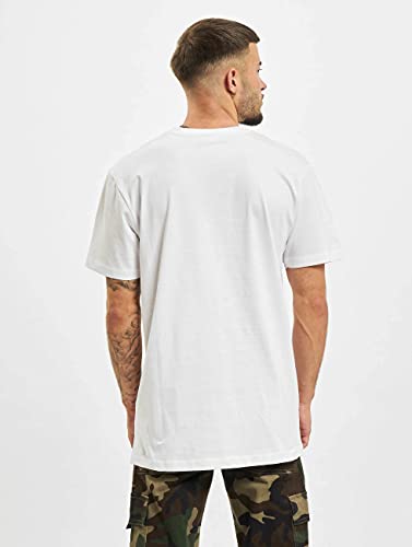 Urban Classics Basic Tee, Camiseta para Hombre, Blanco (White), S