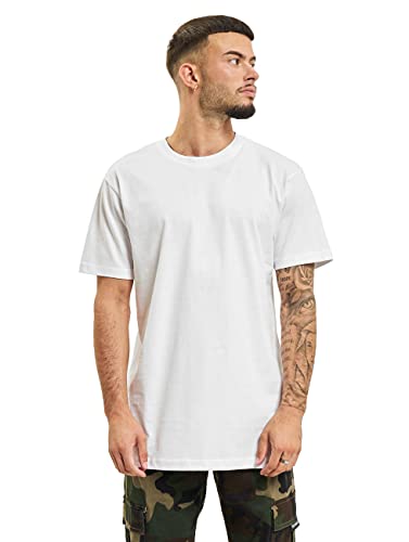 Urban Classics Basic Tee, Camiseta para Hombre, Blanco (White), S