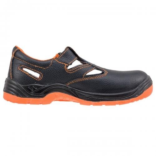 Urgent trabajo guantes verano Sandal Zapatos de seguridad modelo 301 S1 en ISO 20345 C.d.a, color Verde, talla 37 EU