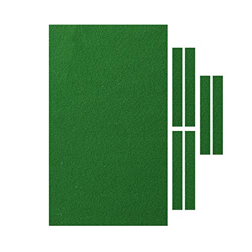 UxradG Mantel de billar profesional para billar, tela de billar, fibra de estiramiento sin bolitas, fieltro para barras de billar (verde, tamaño: 2,8 m)