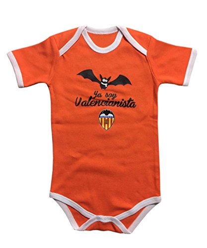 Valencia CF Body Naranja Murcielago VCF 12M Ropa Interior, Unisex bebé